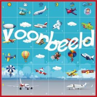 Speelmat Bee/Blue-Bot Luchthaven