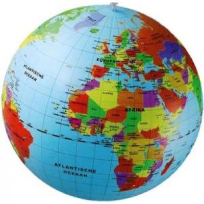 Wereldbol – Opblaasbaar